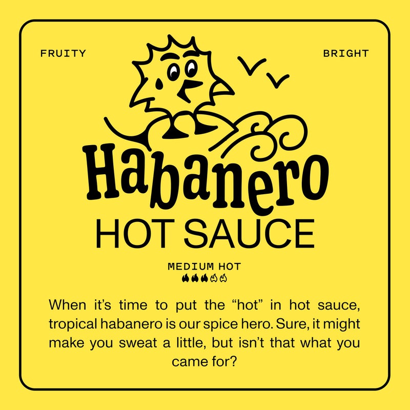 Yellowbird® Classic Habanero Hot Sauce 19.6 oz. Tabletop Size (Medium Hot | 1 Bottle | Made in Texas) - Image 4